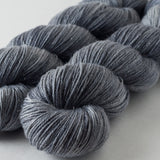 Huckleberry Knits Silk and Silver