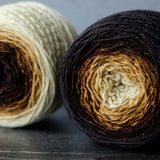 Gradient sock-weight yarn: Rise Up