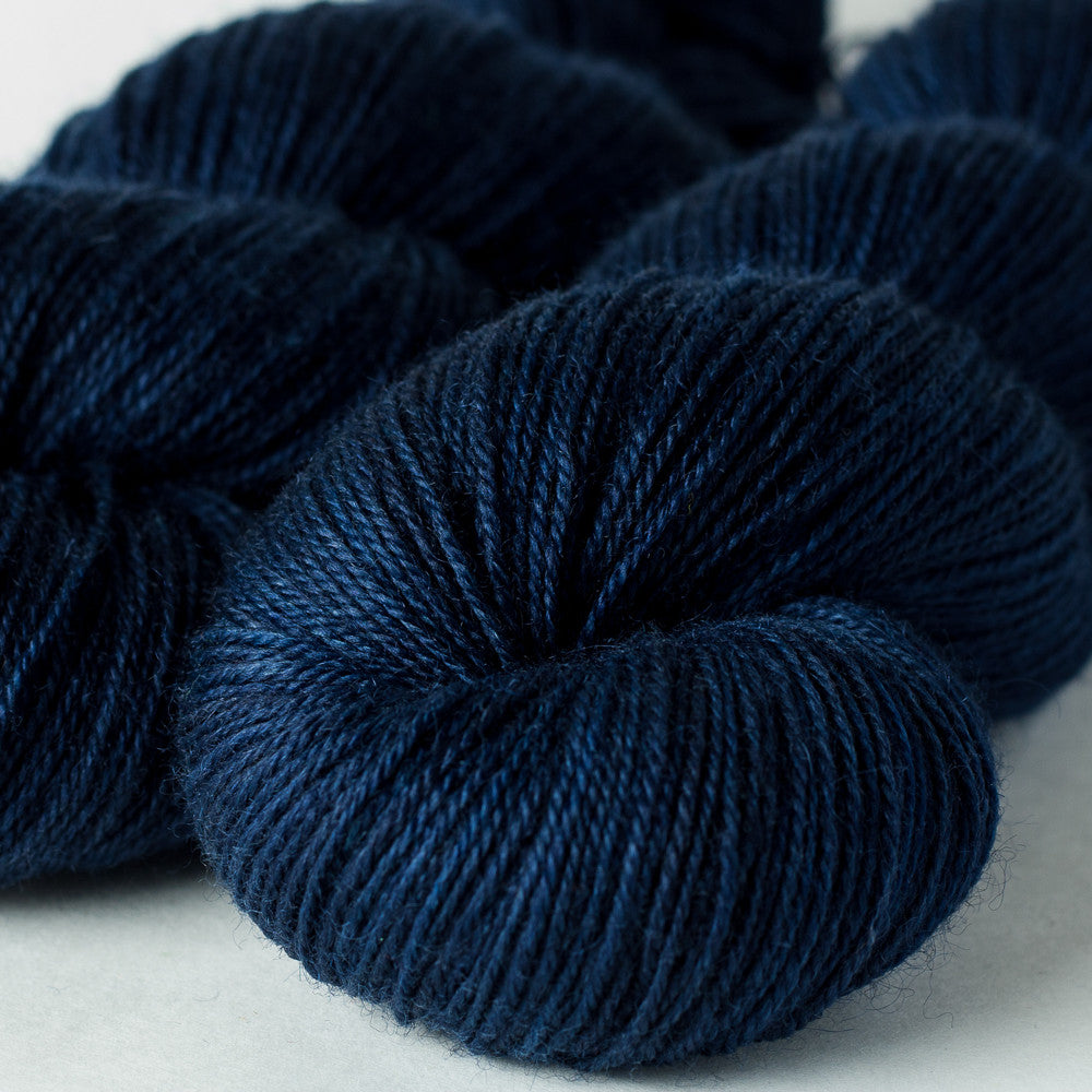 Willow Sock: Blue at the Mizzen